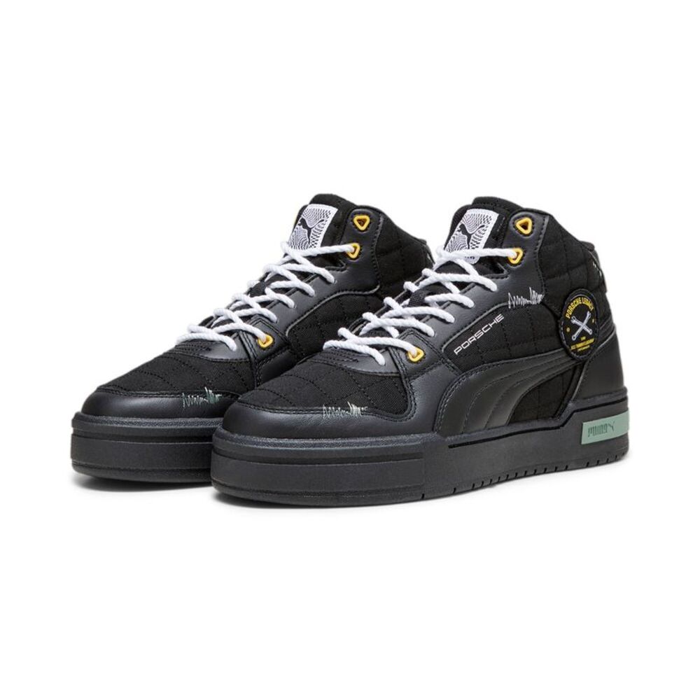 Puma Mens Porsche Legacy CA Pro Mid GC Black Shoes (NWT) - Picture 5 of 5